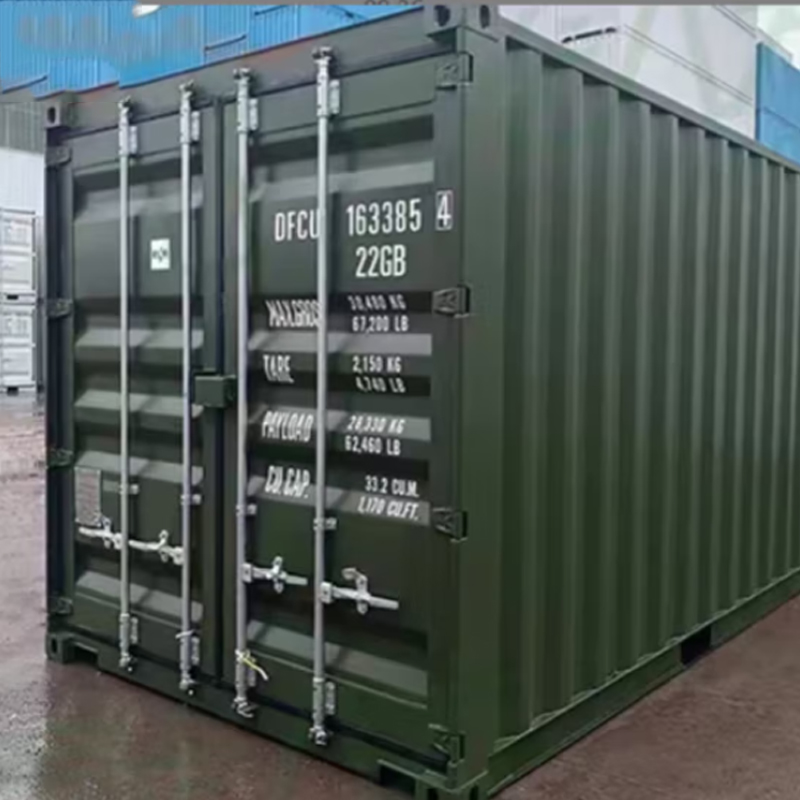 森昊标准9*12*3M集装箱 海运集装箱 可折叠活动板房打包箱波纹箱定制